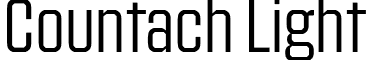 Countach Windows Font - Free For Personal