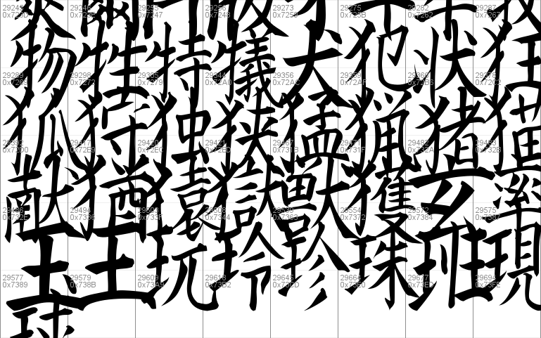 Sword Kanji