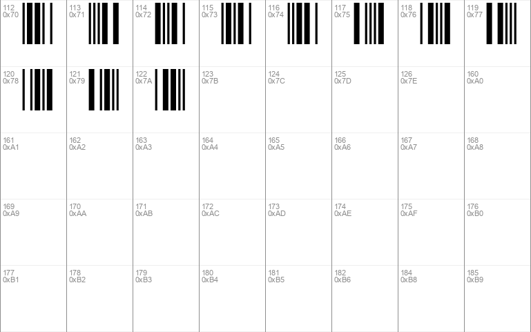 3 of 9 Barcode