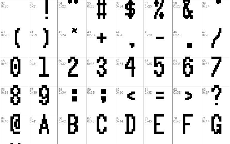 5Recieptprint Regular Font