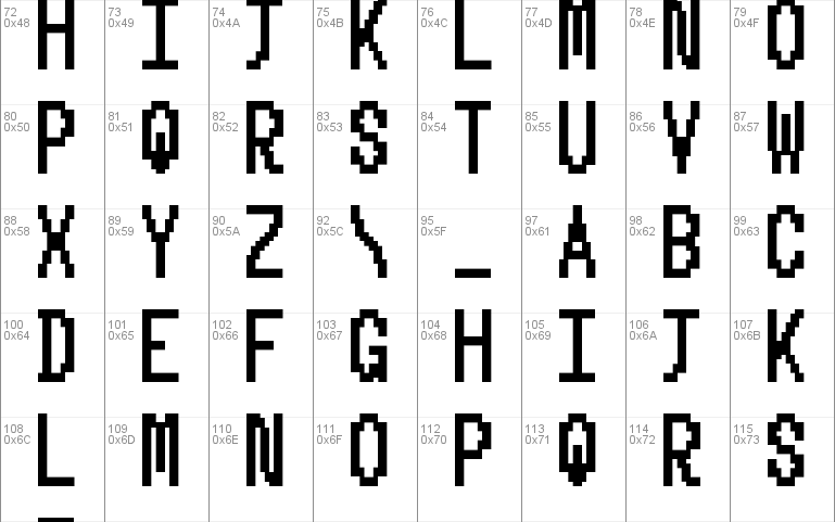 5Recieptprint Regular Font