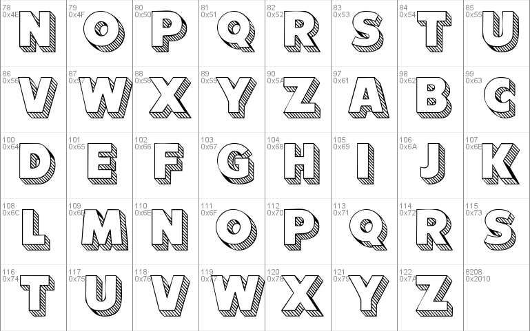 block letter fonts