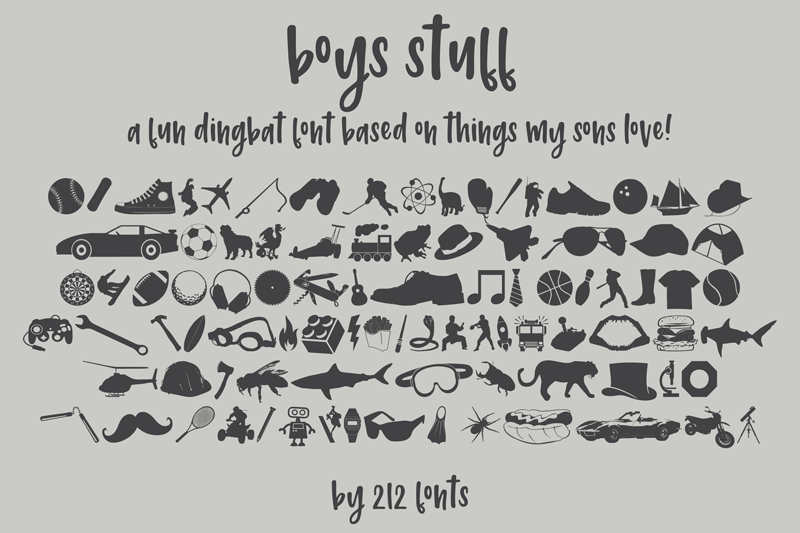 212 Boys Stuff