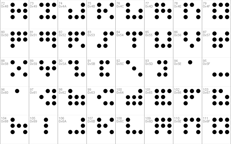 3x3 Dots