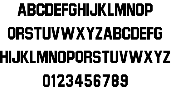 adidas typeface
