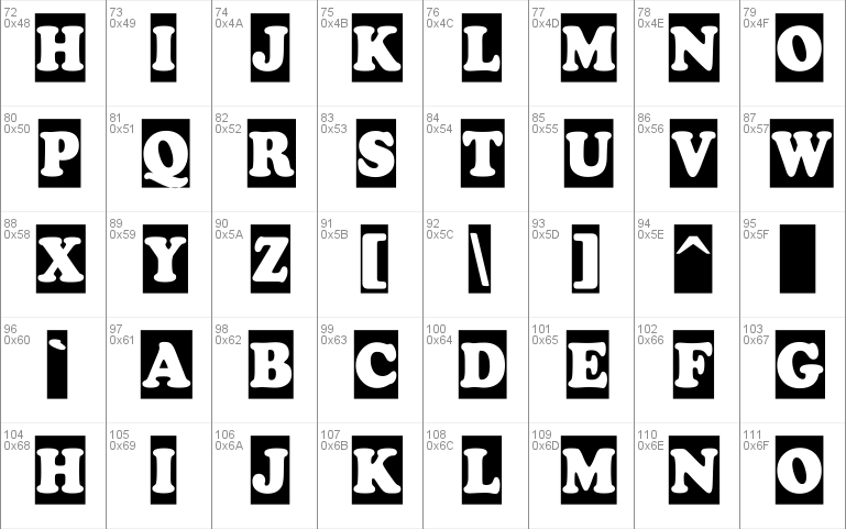 a_CooperBlackCm Windows font - free for Personal