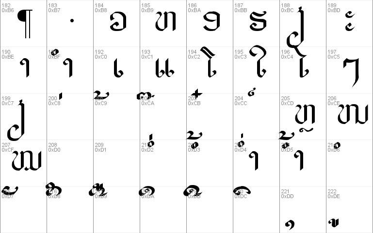 free download lao font for mac