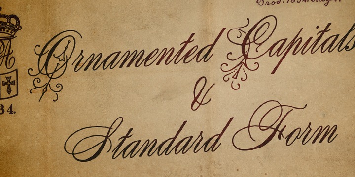 Antique Spenserian Standard