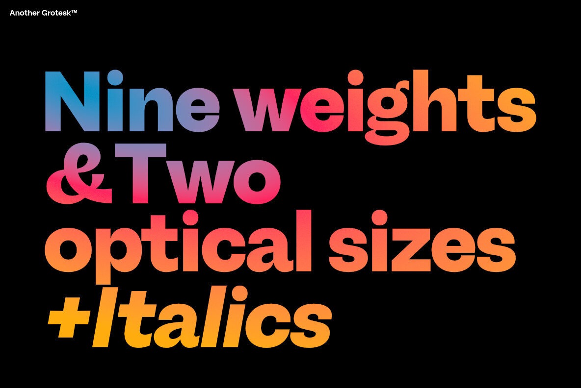 Another Grotesk Demo