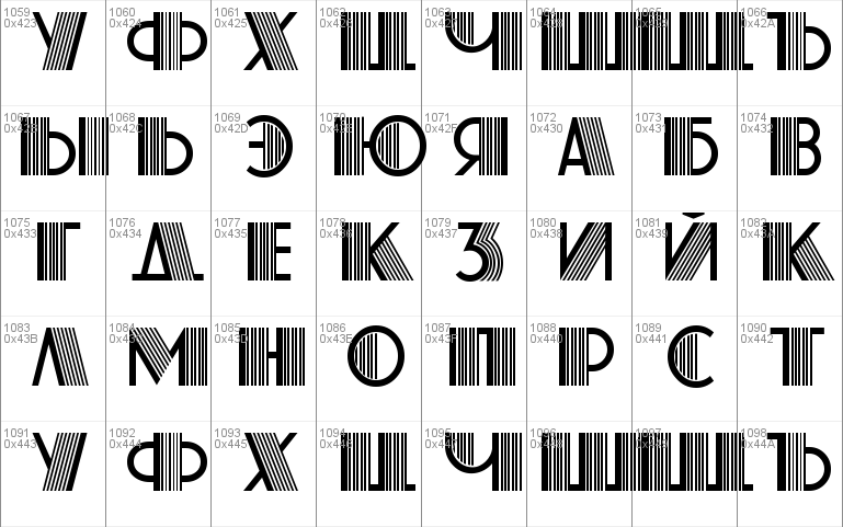 Atlas Deco B Font