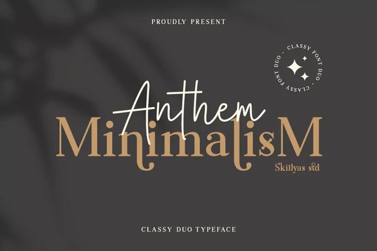 Anthem Minimalism serif