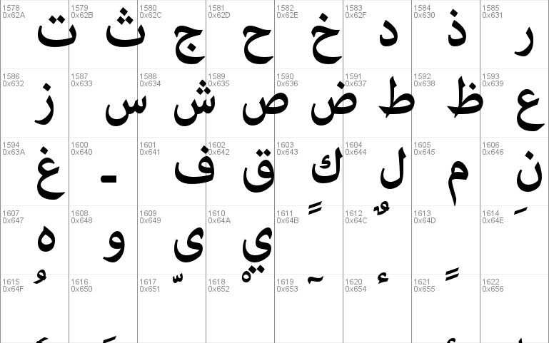 adobe arabic font free download mac