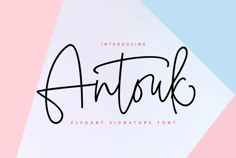 Antouk Script Personal Use