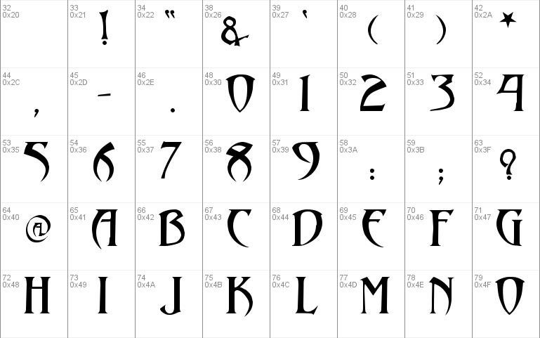 Arthur Gothic Font