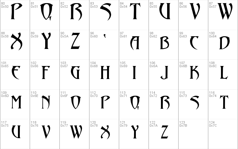 Arthur Gothic Font