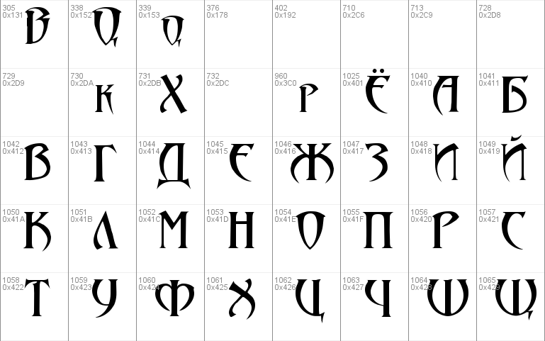 Arthur Gothic Font