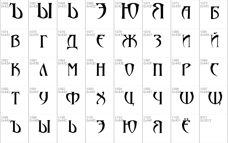 Arthur Gothic Font