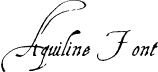 Aquiline Font
