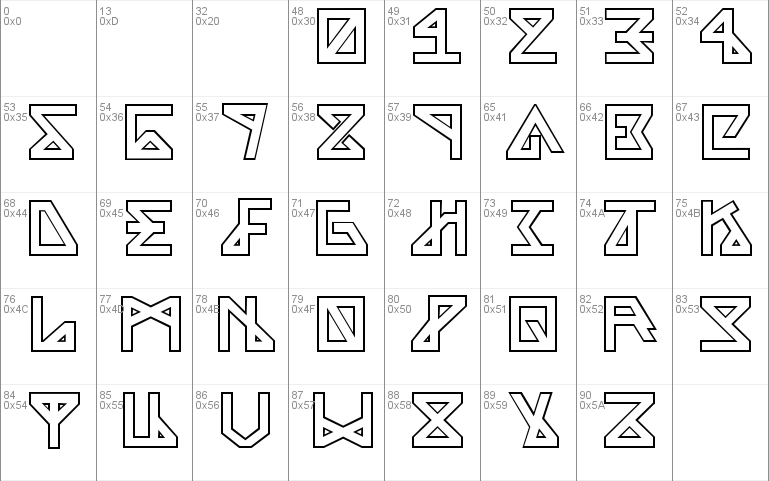 Alpha Font