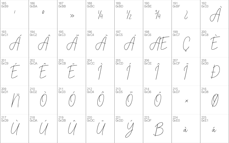 Alexander Lettering Windows font - free for Personal