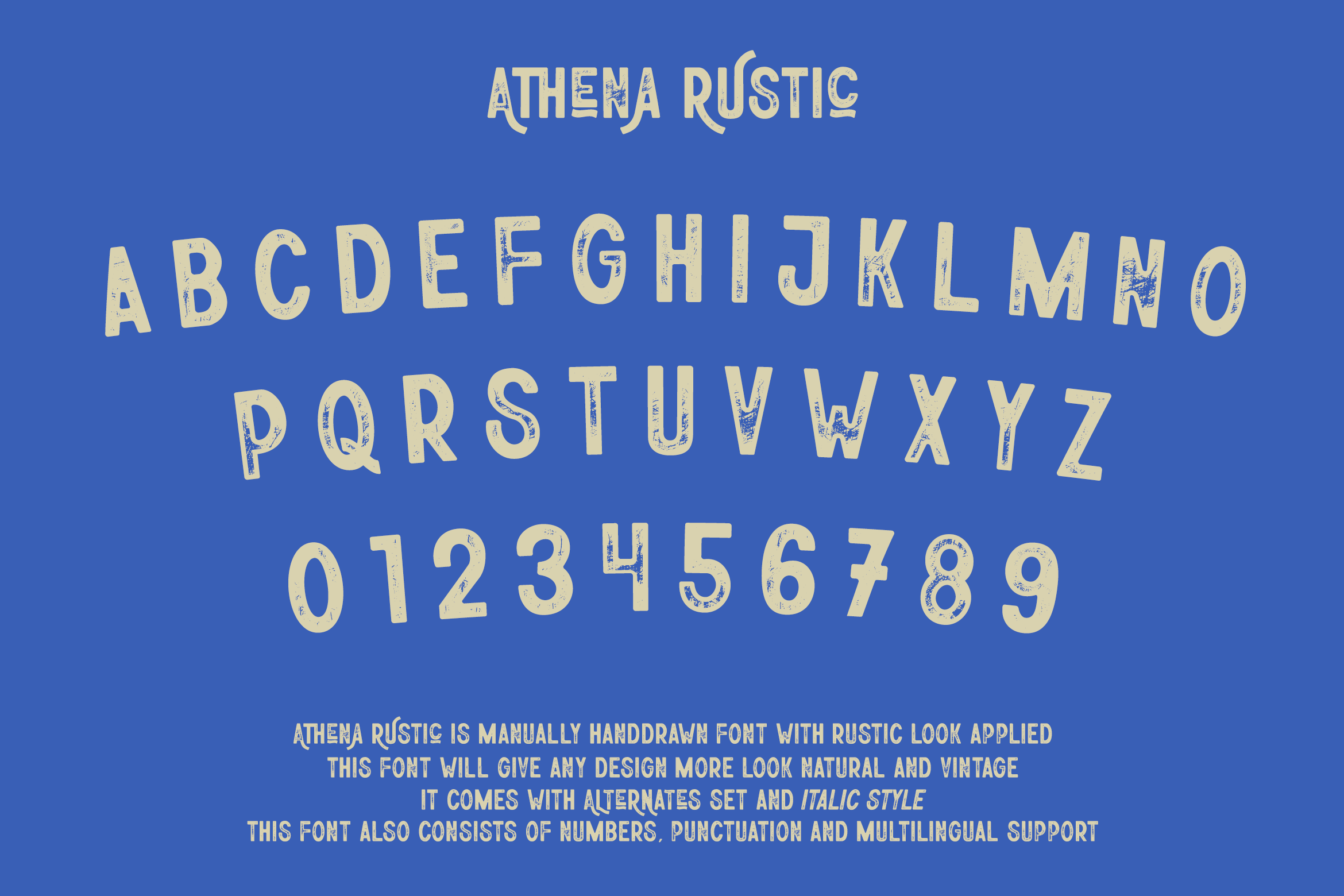 Athena Rustic Italic