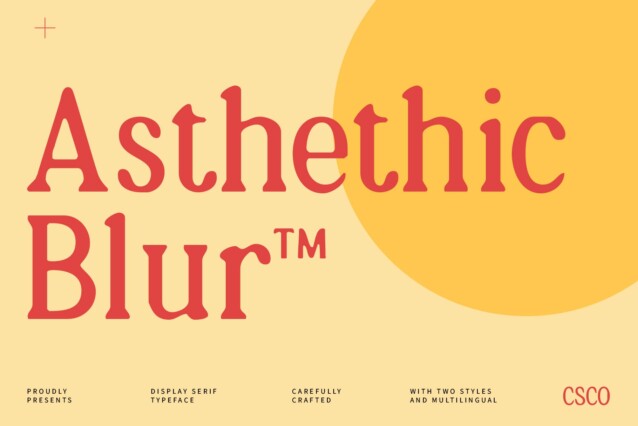 Asthetic Blur Demo