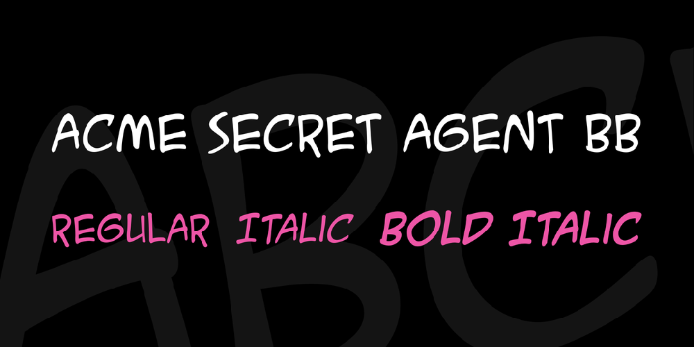 ACME Secret Agent BB