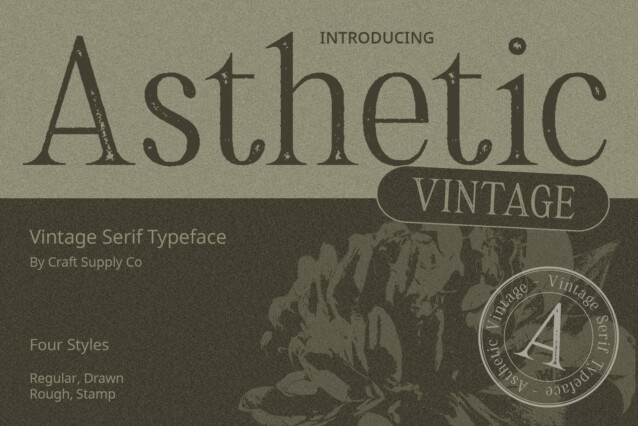 Asthetic Vintage Demo Stamp