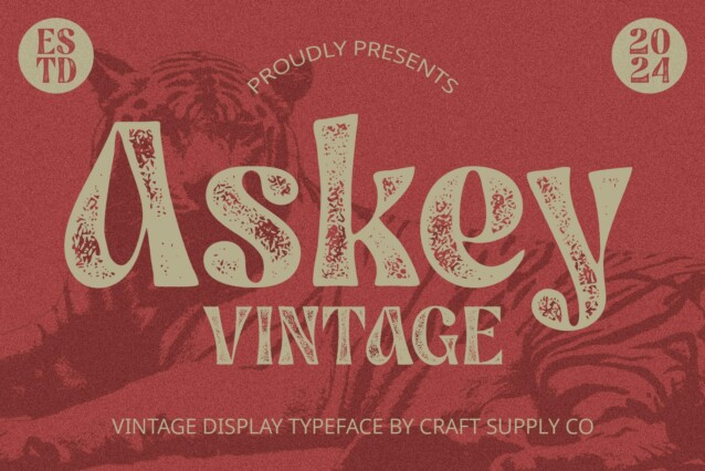Askey Vintage Demo Stamp