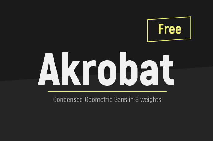 Akrobat-Light Font