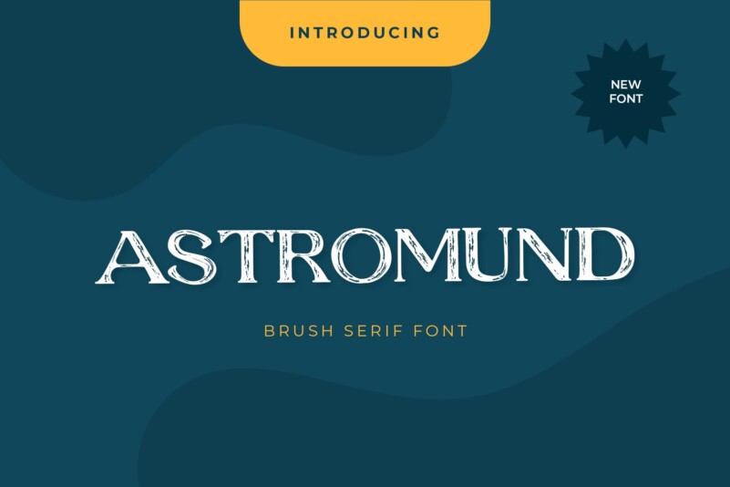 ASTROMUND Script Typeface