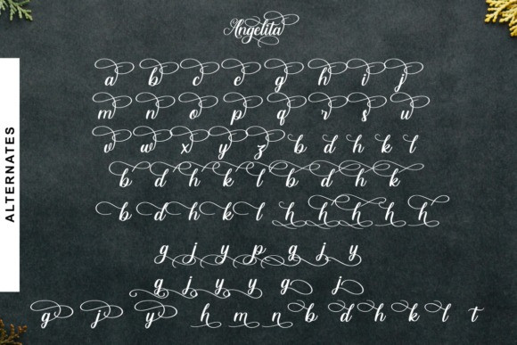 Angelita calligraphy