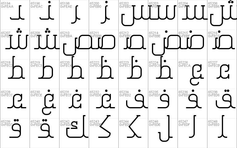 Arabic Cabo Font