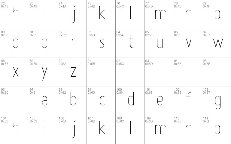 Atype 1 Font