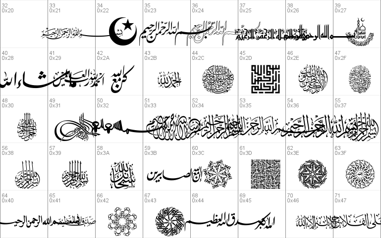 AGA Islamic Phrases