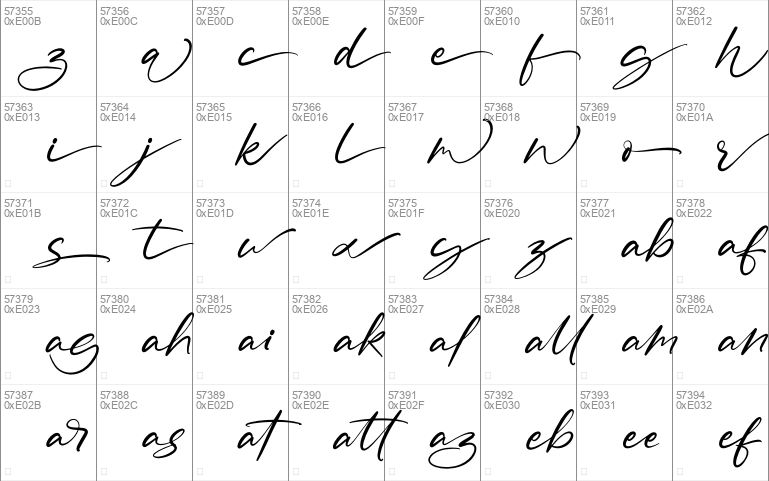 Asturo Grand Script DEMO