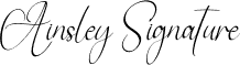 Ainsley Signature