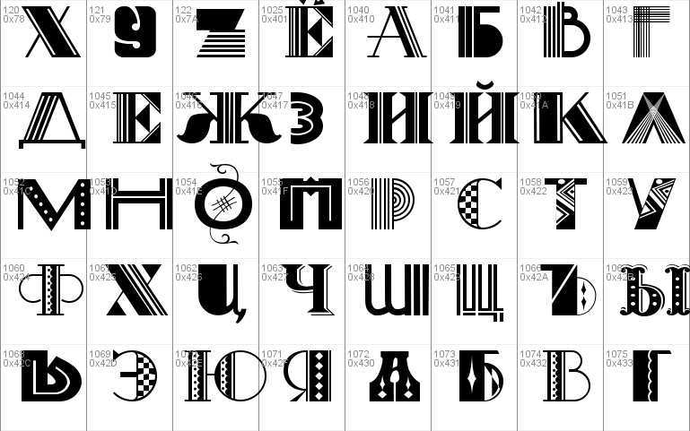 Art-Decoretta Font