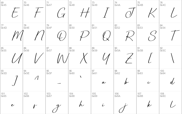 Anguilla Windows Font Free For Personal   1 Charmap Anguilla 