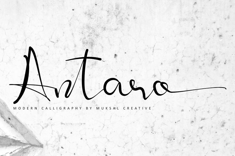 Antaro handwritten