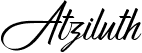 Atziluth calligraphy