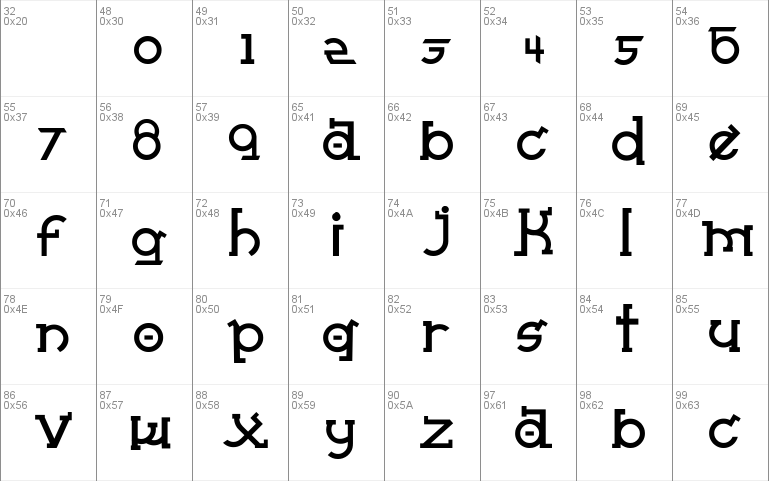Almost Sanskrit taj Font