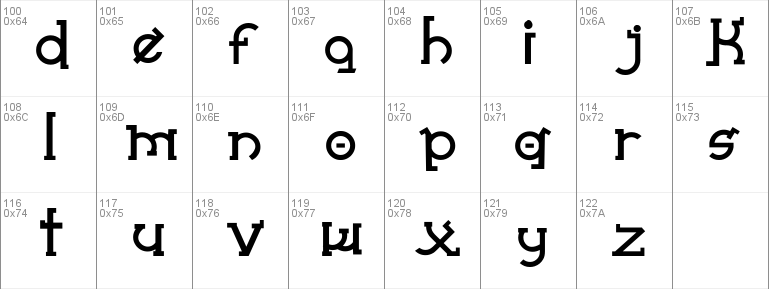 Almost Sanskrit taj Font