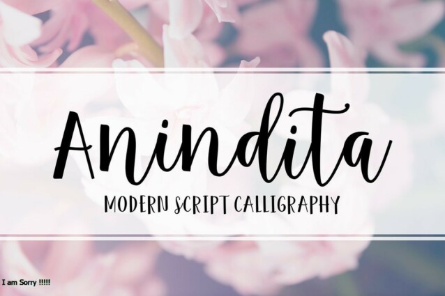 Anindita Script Bold