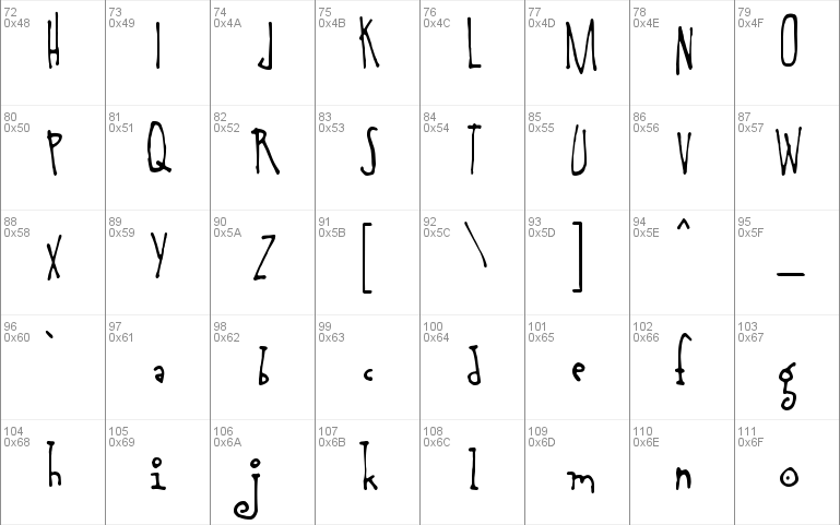 AnotherHandFont