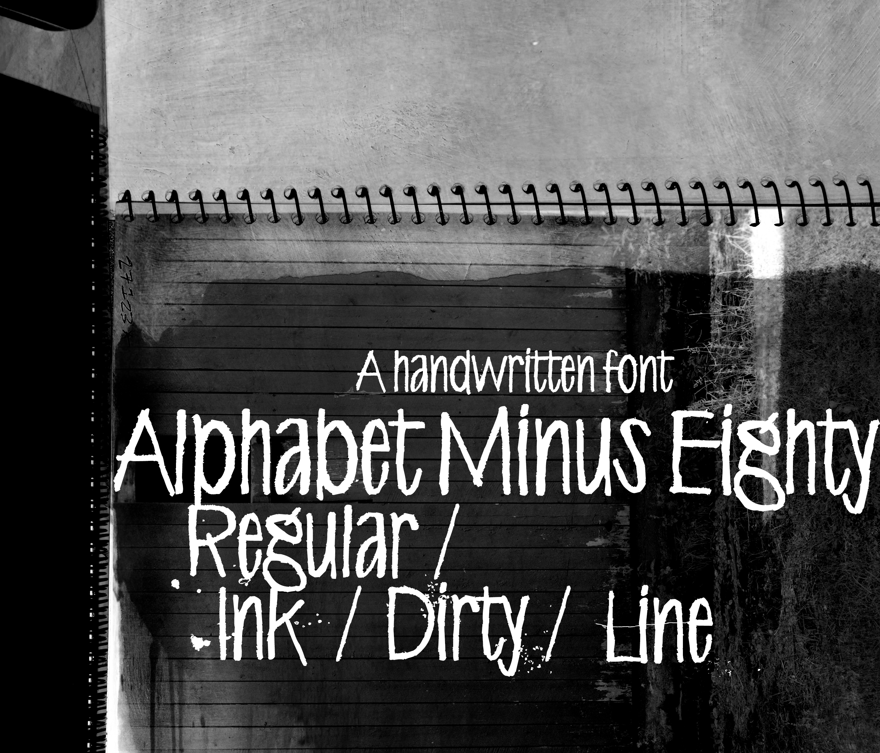 Alphabet Minus Eighty