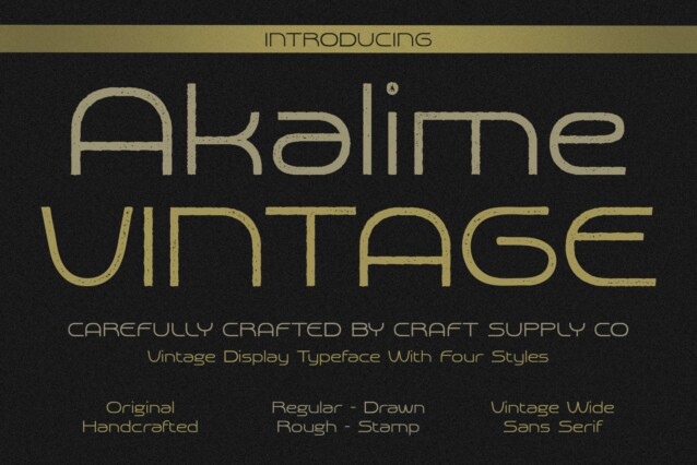 Akalime Vintage Demo Stamp