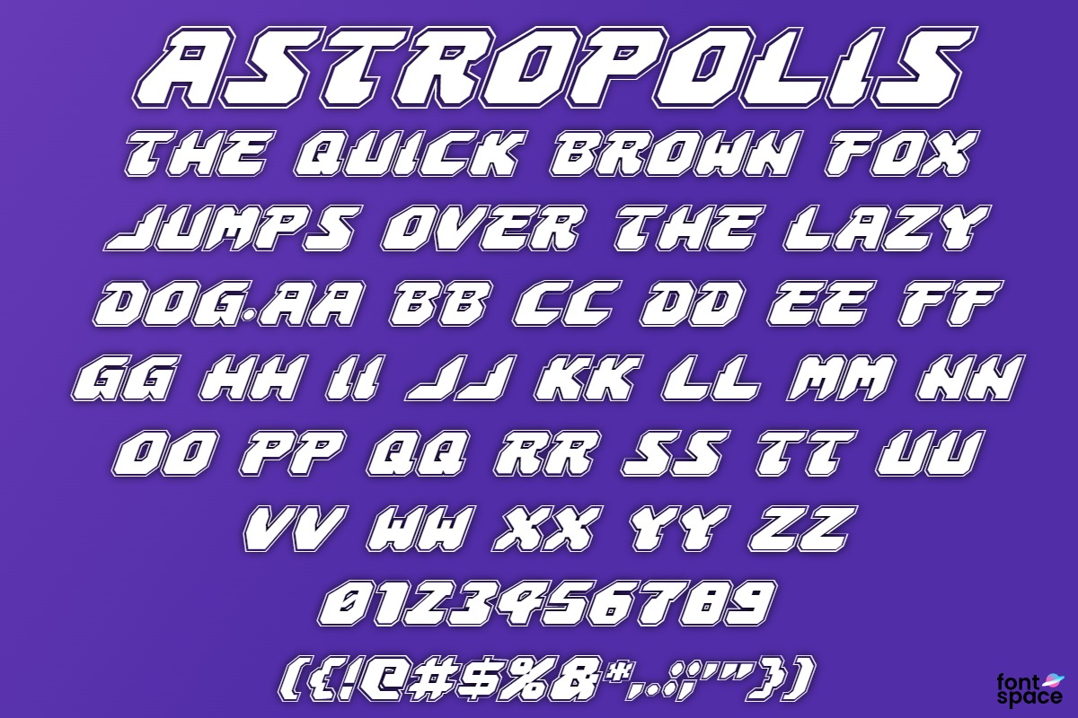 Astropolis Font