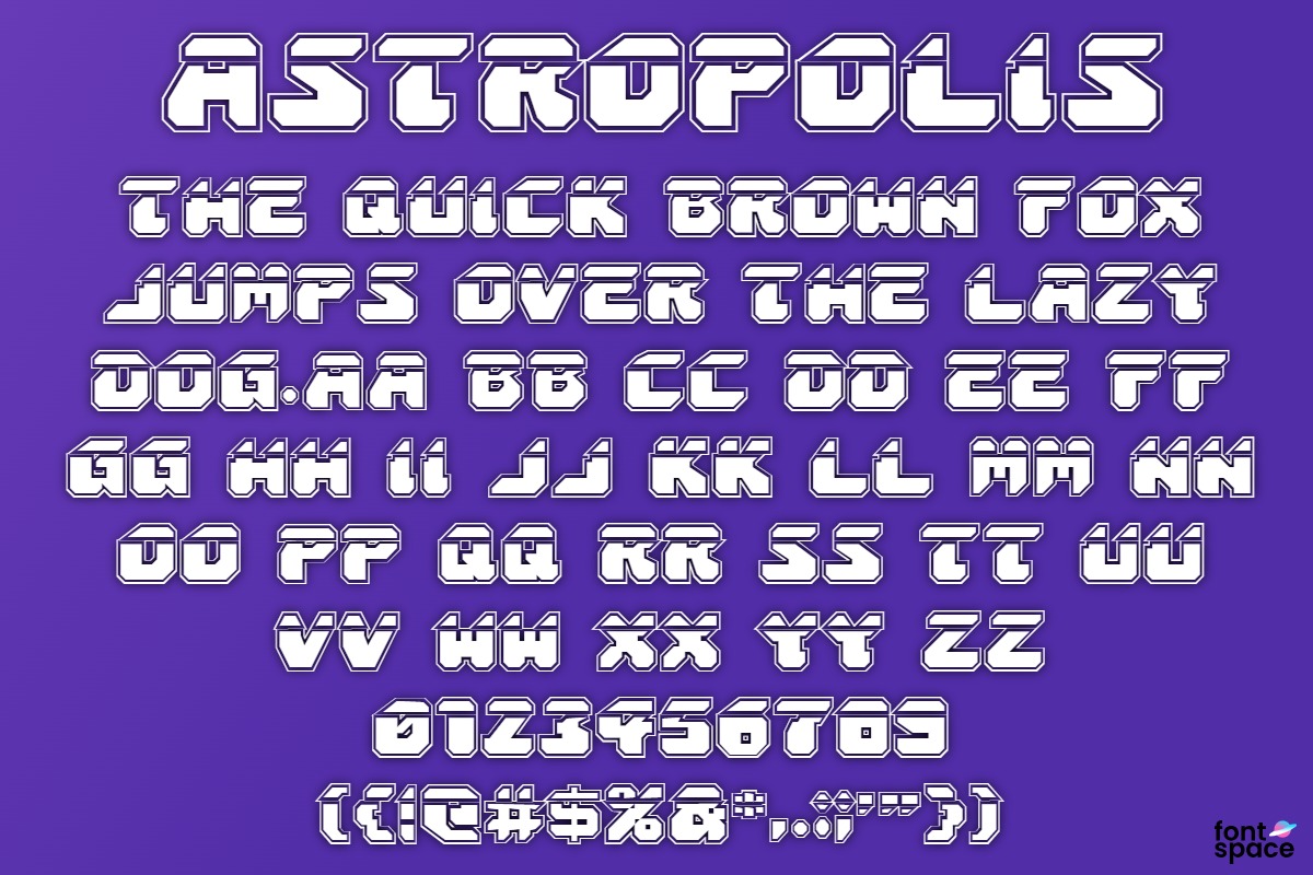 Astropolis Font