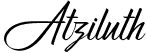 Atziluth script